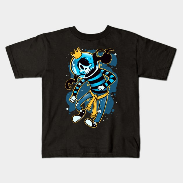 Space Emo Kids T-Shirt by Kabuto_Store